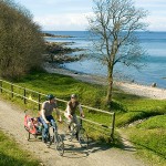 Cyklister på Bornholm